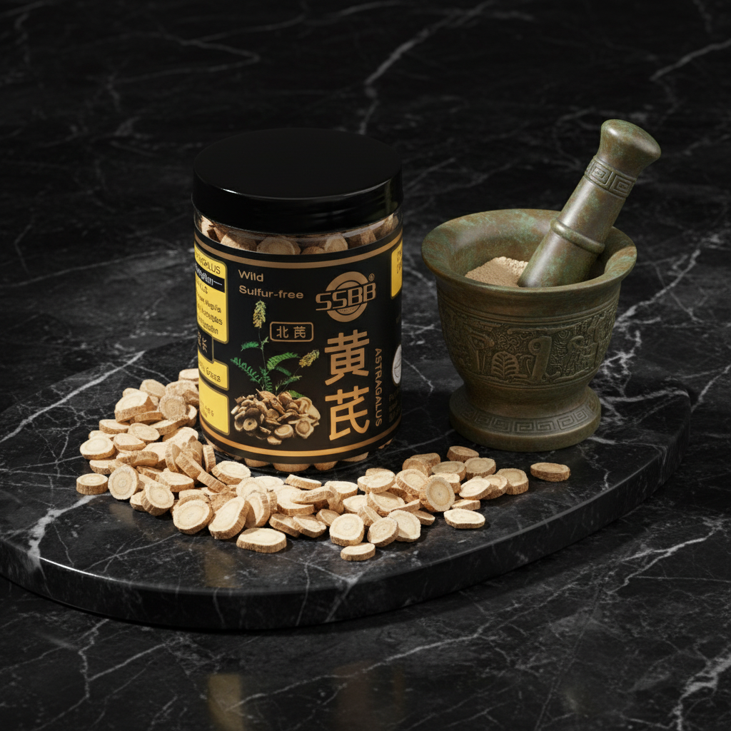 Wild Astragalus slices